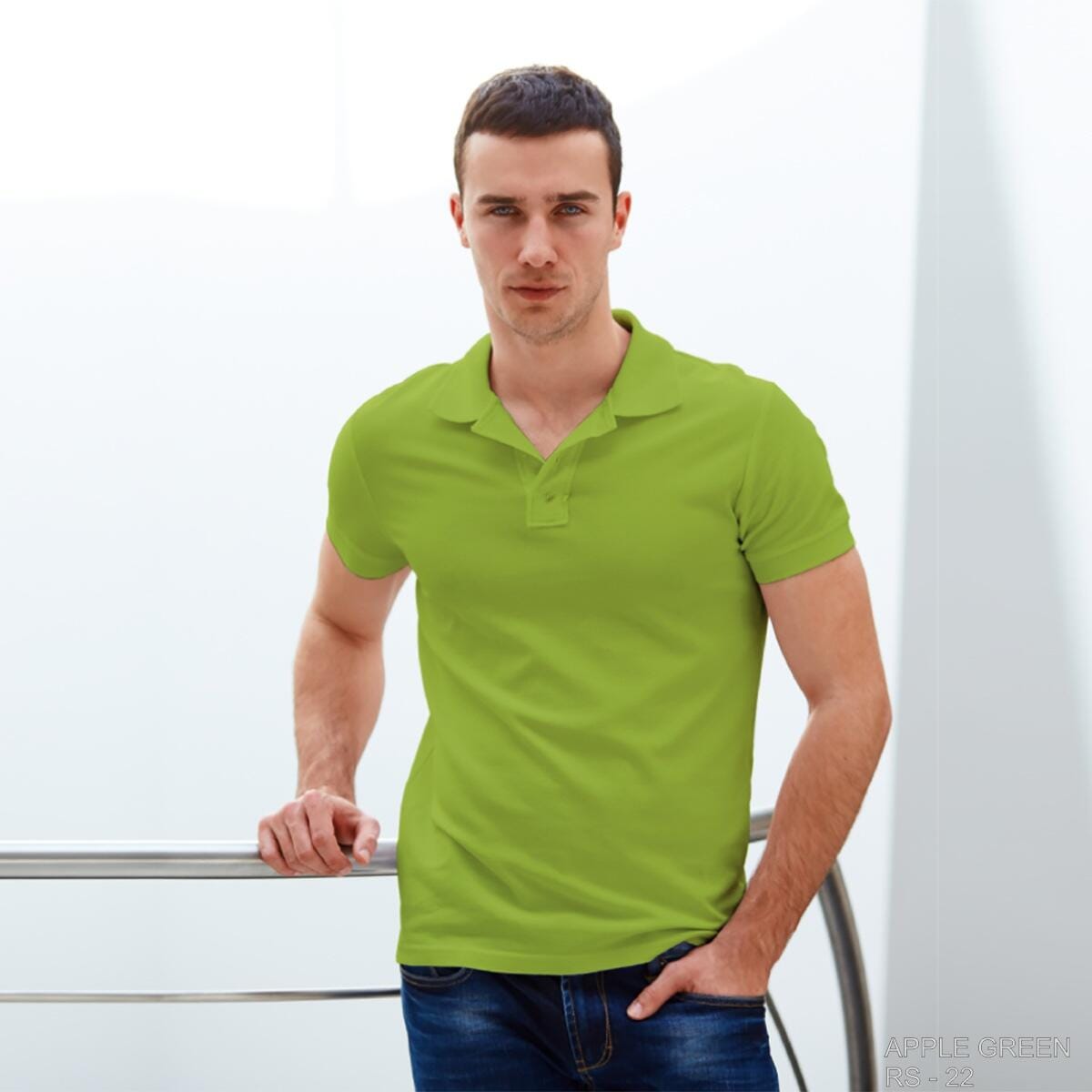 1780642085_Ruffty Solid Collar T-shirt- 6